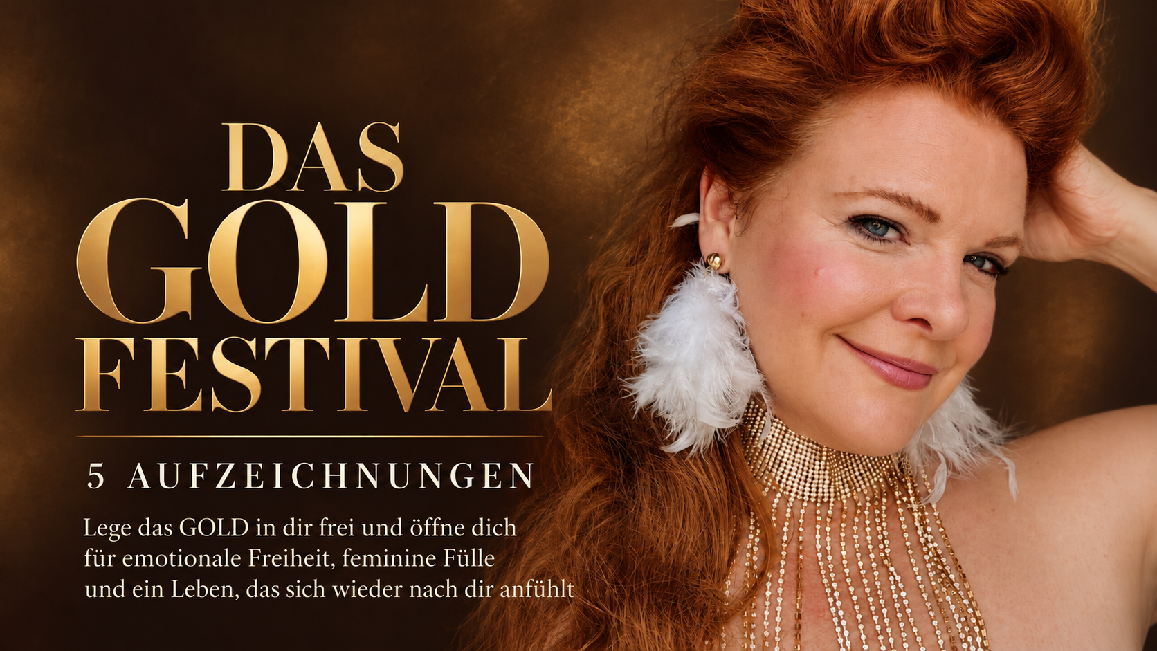 Das Gold Festival, fünf Aufzeichnungen für emotionale Freiheit, feminine Fülle und ein Leben, das sich wieder nach dir anfühlt
