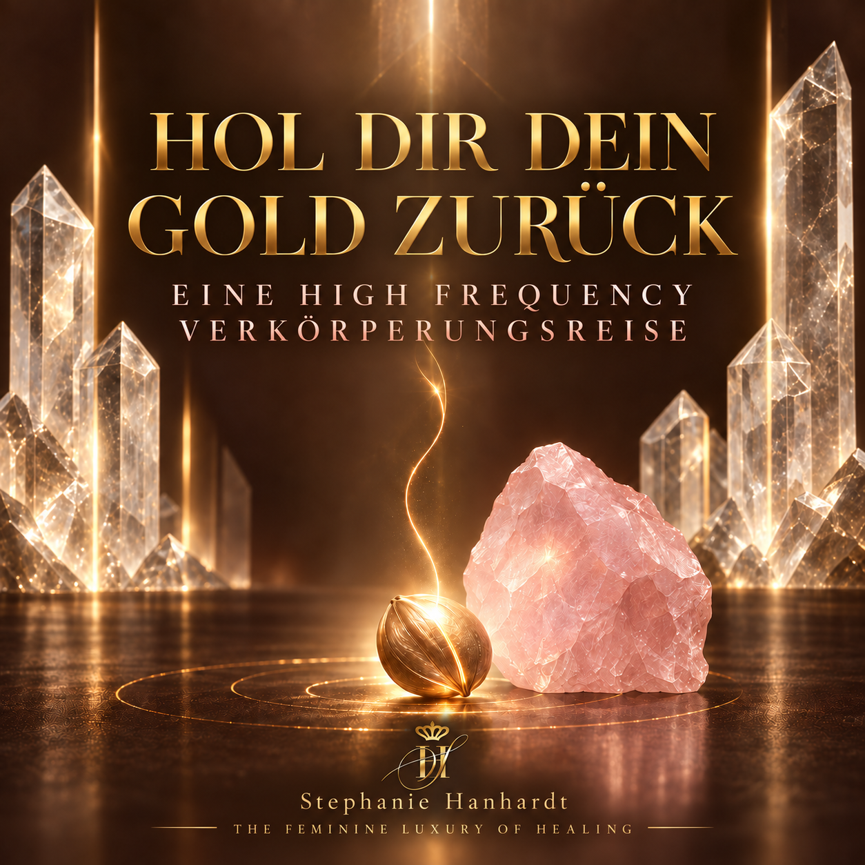 Cover der High Frequency Verkörperungsreise Hol dir dein Gold zurück